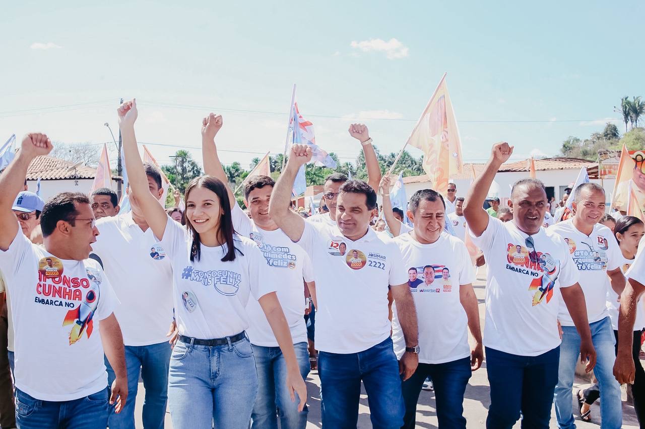 Inauguração do comitê em Afonso Cunha