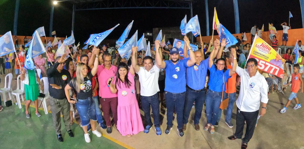 Encontro político no Coroado, em São Luís