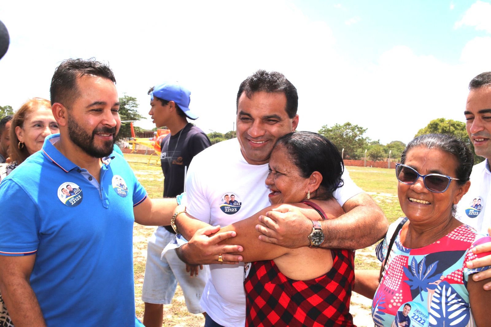 Josimar esteve em Icatu e Bacabeira